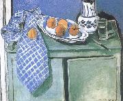 Henri Matisse Still Life on a Green Sideboard (mk35) oil on canvas